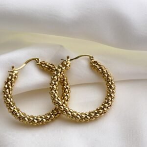 Sakura Large Hoop