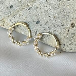 Zoe Twisted Mini Hoop