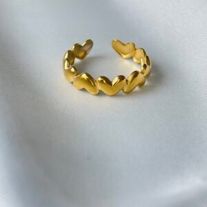 Chain of Heart Ring