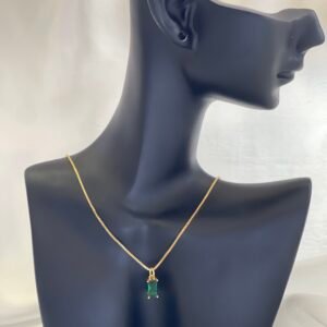 Daisy Green Necklace