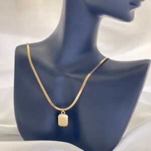 Edith Square Necklace